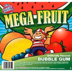 Dubble Bubble Mega Fruit 2-Inch Gumballs: 138-Piece Case -Candy Promotion Shop dubble bubble mega fruit 2 inch gumballs 138 piece case candy warehouse 5 234b1a94 1228 40d8 b24d a7b67a2be89d