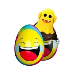 Emoji ChocoTreasure Surprise Eggs With Toy Inside: 12-Piece Box -Candy Promotion Shop emoji chocotreasure surprise eggs with toy inside 12 piece box candy warehouse 5