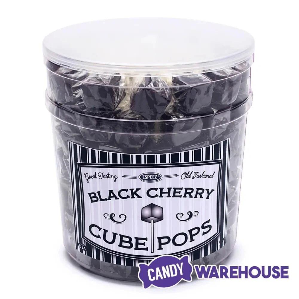 Espeez Cube Pop - Black Cherry: 100-Piece Tub 5 Espeez Cube Pop - Black Cherry: 100-Piece Tub - Image 3