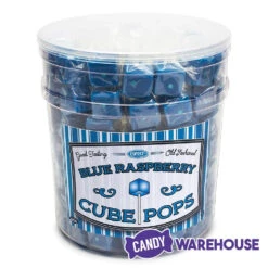 Espeez Cube Pop - Blue Raspberry: 100-Piece Tub -Candy Promotion Shop espeez cube pop blue raspberry 100 piece tub candy warehouse 3