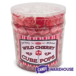 Espeez Cube Pop - Wild Cherry: 100-Piece Tub -Candy Promotion Shop espeez cube pop wild cherry 100 piece tub candy warehouse 3