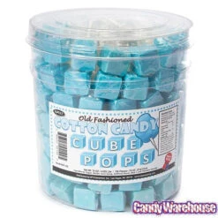 Espeez Cube Pops - Cotton Candy: 100-Piece Tub -Candy Promotion Shop espeez cube pops cotton candy 100 piece tub candy warehouse 4