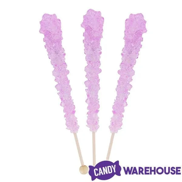 Espeez Rock Candy Crystal Sticks - Lavender: 36-Piece Tub 4 Espeez Rock Candy Crystal Sticks - Lavender: 36-Piece Tub - Image 2