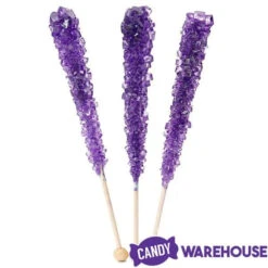 Espeez Rock Candy Crystal Sticks - Purple: 36-Piece Tub -Candy Promotion Shop espeez rock candy crystal sticks purple 36 piece tub candy warehouse 2