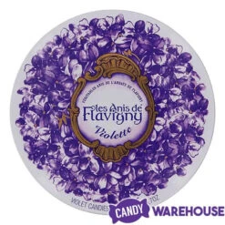Flavigny Pastilles Violet Candy Gift Tin -Candy Promotion Shop flavigny pastilles violet candy gift tin candy warehouse 4