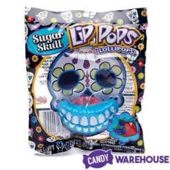 Flix Candy Day Of The Dead Sweet Skull Lip Pops Candy Packs: 12-Piece Display -Candy Promotion Shop flix candy day of the dead sweet skull lip pops candy packs 12 piece display candy warehouse 3