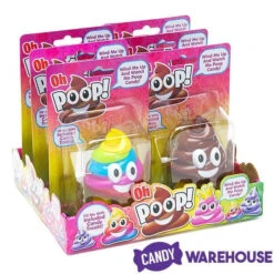 Flix Candy Wind-up Poop Emoji Candy Dispensers: 6-Piece Display -Candy Promotion Shop flix candy wind up poop emoji candy dispensers 6 piece display candy warehouse 3