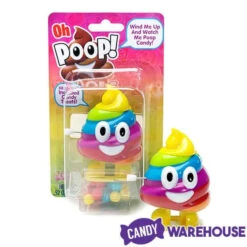 Flix Candy Wind-up Poop Emoji Candy Dispensers: 6-Piece Display -Candy Promotion Shop flix candy wind up poop emoji candy dispensers 6 piece display candy warehouse 5