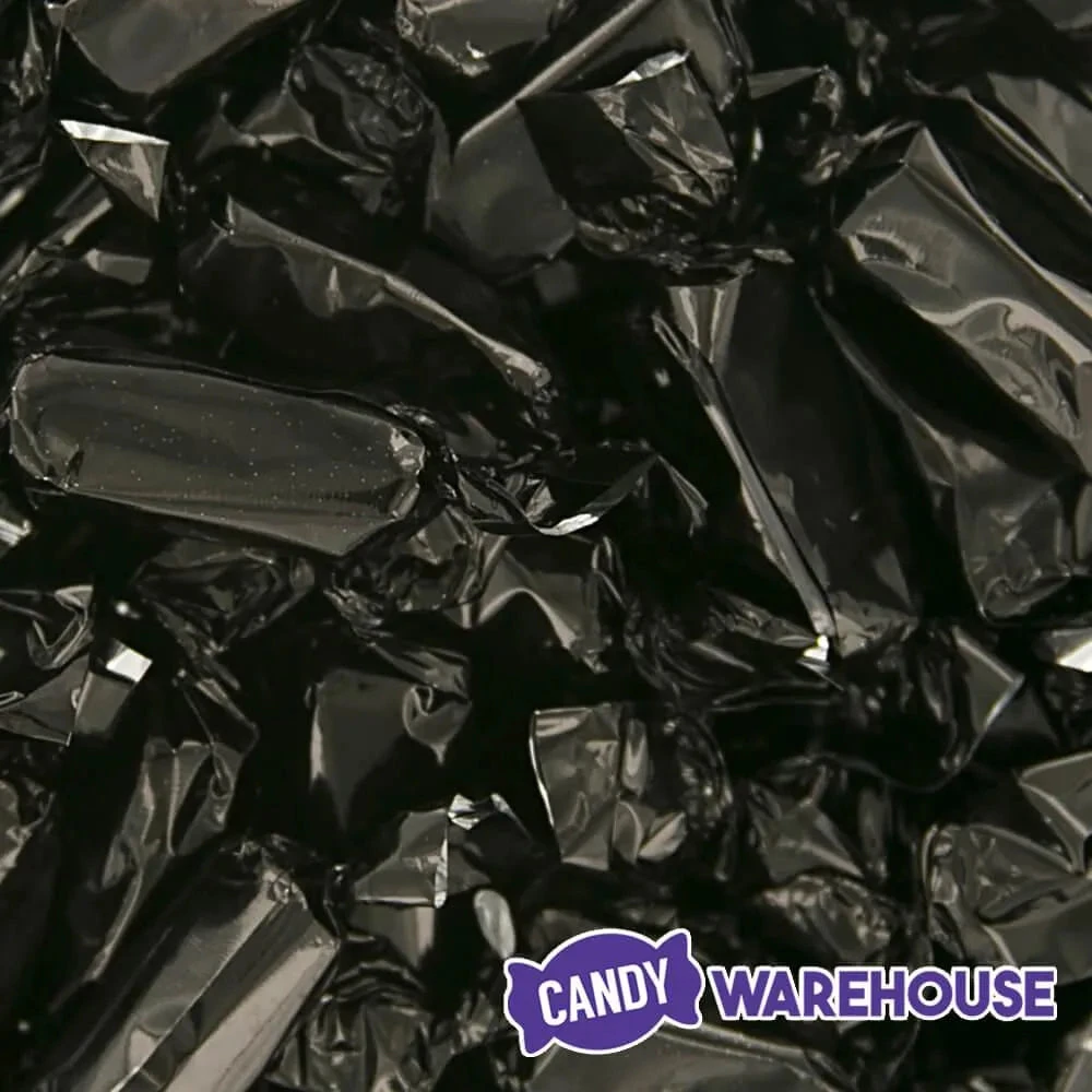 Foiled Caramel Candy - Black: 180-Piece Bag 5 Foiled Caramel Candy - Black: 180-Piece Bag - Image 3