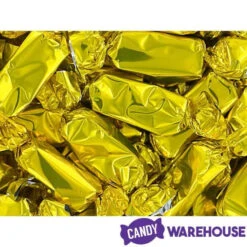 Foiled Caramel Candy - Gold: 180-Piece Bag -Candy Promotion Shop foiled caramel candy gold 180 piece bag candy warehouse 5