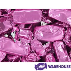 Foiled Caramel Candy - Hot Pink: 180-Piece Bag -Candy Promotion Shop foiled caramel candy hot pink 180 piece bag candy warehouse 4