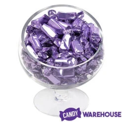 Foiled Caramel Candy - Lavender: 180-Piece Bag -Candy Promotion Shop foiled caramel candy lavender 180 piece bag candy warehouse 4