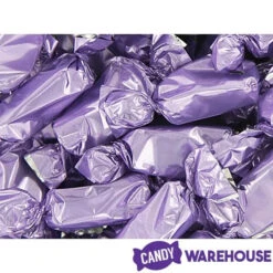 Foiled Caramel Candy - Lavender: 180-Piece Bag -Candy Promotion Shop foiled caramel candy lavender 180 piece bag candy warehouse 5