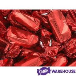 Foiled Caramel Candy - Red: 180-Piece Bag -Candy Promotion Shop foiled caramel candy red 180 piece bag candy warehouse 5