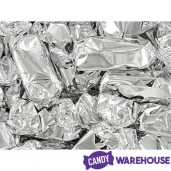 Foiled Caramel Candy - Silver: 180-Piece Bag 11 Foiled Caramel Candy - Silver: 180-Piece Bag -Candy Promotion Shop foiled caramel candy silver 180 piece bag candy warehouse 5