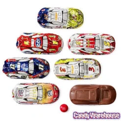 Foiled Milk Chocolate Race Cars: 36-Piece Display 9 Foiled Milk Chocolate Race Cars: 36-Piece Display -Candy Promotion Shop foiled milk chocolate race cars 36 piece display candy warehouse 3