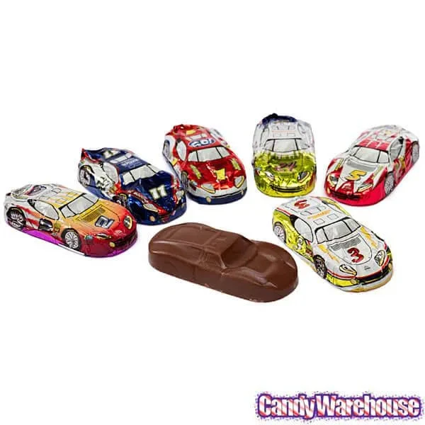 Foiled Milk Chocolate Race Cars: 36-Piece Display 7 Foiled Milk Chocolate Race Cars: 36-Piece Display - Image 5