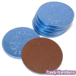 Fort Knox It's A Boy Foiled Milk Chocolate 4-Inch Medallions: 20-Piece Box 8 Fort Knox It's A Boy Foiled Milk Chocolate 4-Inch Medallions: 20-Piece Box -Candy Promotion Shop fort knox it s a boy foiled milk chocolate 4 inch medallions 20 piece box candy warehouse 3