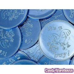 Fort Knox It's A Boy Foiled Milk Chocolate 4-Inch Medallions: 20-Piece Box 9 Fort Knox It's A Boy Foiled Milk Chocolate 4-Inch Medallions: 20-Piece Box -Candy Promotion Shop fort knox it s a boy foiled milk chocolate 4 inch medallions 20 piece box candy warehouse 4