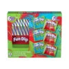 Fun Dip And Rainbow Cherry Candy Canes: 6-Piece Box