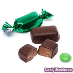 Green Wrapped Mint Dark Chocolate Meltaways: 1LB Bag 7 Green Wrapped Mint Dark Chocolate Meltaways: 1LB Bag -Candy Promotion Shop green wrapped mint dark chocolate meltaways 1lb bag candy warehouse 3