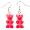 Gummy Bear Earrings - Red -Candy Promotion Shop gummy bear earrings red candy warehouse 1