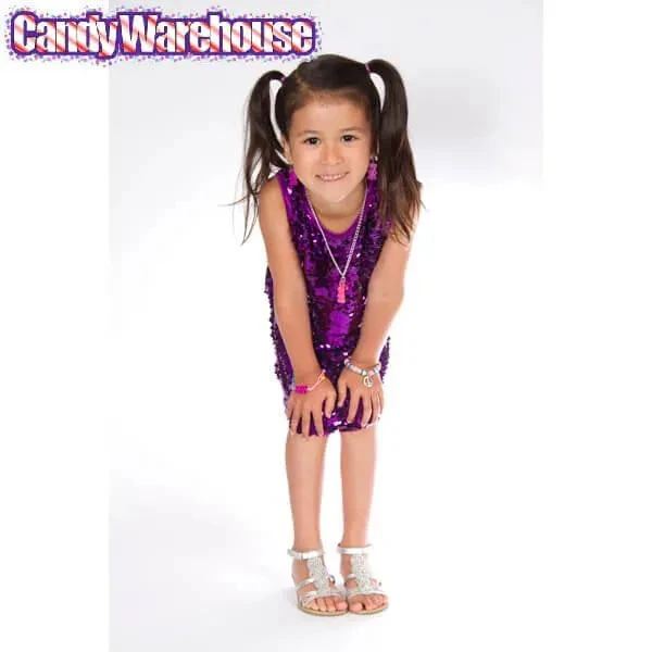 Gummy Bear Elastic Bracelet - Purple 4 Gummy Bear Elastic Bracelet - Purple - Image 2