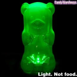 Gummy Bear Night Light - Green -Candy Promotion Shop gummy bear night light green candy warehouse 4
