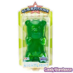 Gummy Bear Night Light - Green -Candy Promotion Shop gummy bear night light green candy warehouse 5