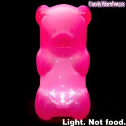 Gummy Bear Night Light - Pink -Candy Promotion Shop gummy bear night light pink candy warehouse 4