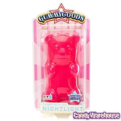 Gummy Bear Night Light - Pink -Candy Promotion Shop gummy bear night light pink candy warehouse 5
