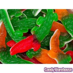 Gummy Crocodiles: 2KG Bag -Candy Promotion Shop gummy crocodiles 2kg bag candy warehouse 3