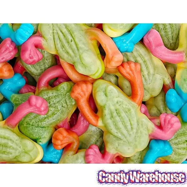 Gummy Filled Tropical Frogs: 1KG Bag 6 Gummy Filled Tropical Frogs: 1KG Bag - Image 4