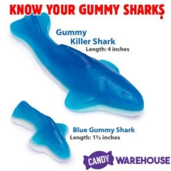 Gummy Sharks Candy: 5LB Bag -Candy Promotion Shop gummy sharks candy 5lb bag candy warehouse 3