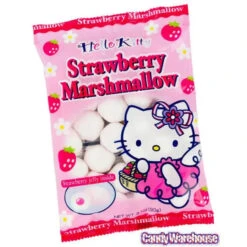 Hello Kitty Strawberry Marshmallow Candy: 25-Piece Bag -Candy Promotion Shop hello kitty strawberry marshmallow candy 25 piece bag candy warehouse 3