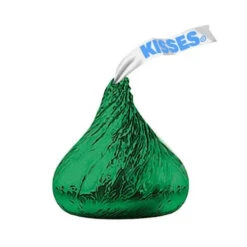 Hershey's Kisses Dark Green Foiled Milk Chocolate Candy: 400-Piece Bag -Candy Promotion Shop hershey s kisses dark green foiled milk chocolate candy 400 piece bag candy warehouse 3