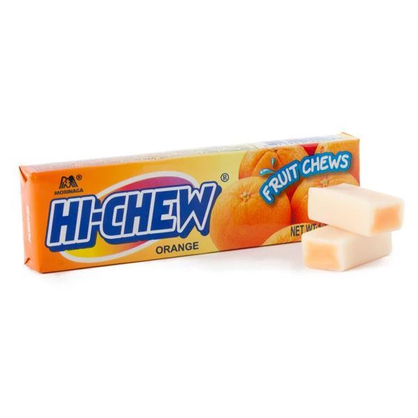 Hi-Chew Fruit Chews 10-Piece Candy Packs - Orange: 10-Piece Box 3 Hi-Chew Fruit Chews 10-Piece Candy Packs - Orange: 10-Piece Box