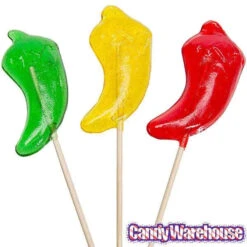 Hot Pepper Hard Candy Lollipops: 12-Piece Bag -Candy Promotion Shop hot pepper hard candy lollipops 12 piece bag candy warehouse 3 59cf6e8b a985 4c2d b4f7 bfb5ff78ed77