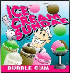 Ice Cream Sundae 1-Inch Gumballs: 850-Piece Case -Candy Promotion Shop ice cream sundae 1 inch gumballs 850 piece case candy warehouse 3
