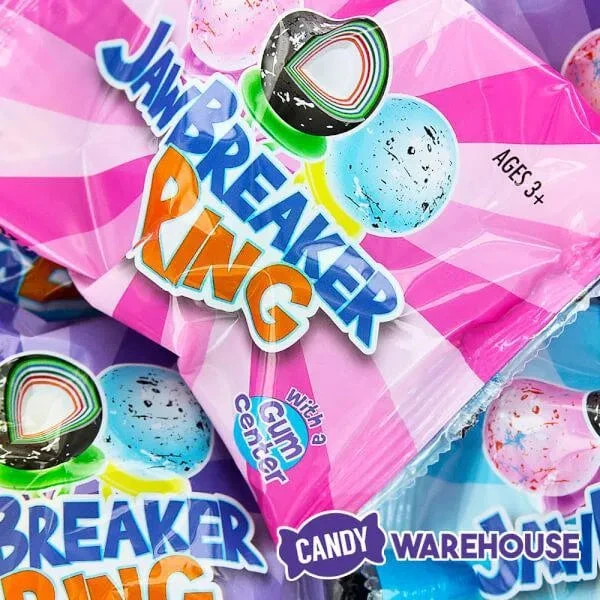 Jawbreaker Candy Rings: 18-Piece Display 4 Jawbreaker Candy Rings: 18-Piece Display - Image 2