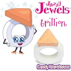 Jazzy Jewels Candy Rings: 30-Piece Bag -Candy Promotion Shop jazzy jewels candy rings 30 piece bag candy warehouse 5
