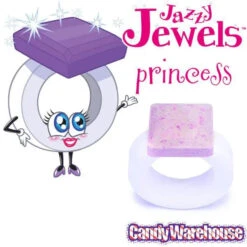 Jazzy Jewels Candy Rings: 30-Piece Bag -Candy Promotion Shop jazzy jewels candy rings 30 piece bag candy warehouse 8