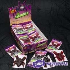 Jelly Belly Big Gummy Tarantula Spiders Candy Packs: 24-Piece Box -Candy Promotion Shop jelly belly big gummy tarantula spiders candy packs 24 piece box candy warehouse 4 6600fdc9 44da 4e69 b1a8 58721f579a14
