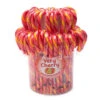 Jelly Belly Candy Canes - Very Cherry: 80-Piece Bucket -Candy Promotion Shop jelly belly candy canes very cherry 80 piece bucket candy warehouse 1