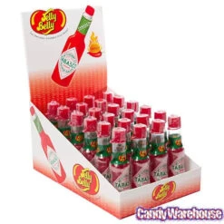 Jelly Belly Tabasco Jelly Beans Candy 1.5-Ounce Bottles: 24-Piece Display -Candy Promotion Shop jelly belly tabasco jelly beans candy 1 5 ounce bottles 24 piece display candy warehouse 5
