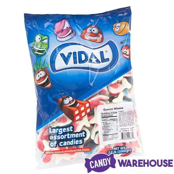 Jelly Filled Gummy Whales Candy: 1KG Bag 5 Jelly Filled Gummy Whales Candy: 1KG Bag - Image 3