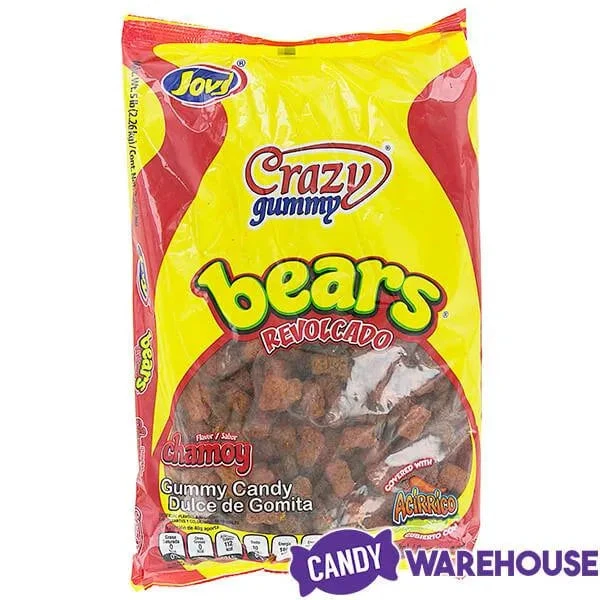 Jovy Crazy Gummy Bears Revolcado Chamoy Candy: 5LB Bag 4 Jovy Crazy Gummy Bears Revolcado Chamoy Candy: 5LB Bag - Image 2