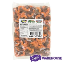 Jovy Crazy Gummy Rings Chamoy Candy - Green Apple: 5LB Bag -Candy Promotion Shop jovy crazy gummy rings chamoy candy green apple 5lb bag candy warehouse 4