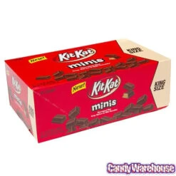 Kit Kat Minis King Size Packs: 12-Piece Box -Candy Promotion Shop kit kat minis king size packs 12 piece box candy warehouse 4