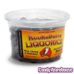 Kookaburra Cut Licorice - Black: 12-Ounce Tub 5 Kookaburra Cut Licorice - Black: 12-Ounce Tub -Candy Promotion Shop kookaburra cut licorice black 12 ounce tub candy warehouse 2 0affd969 b5d2 4e83 9ed0 5c0add58ab20